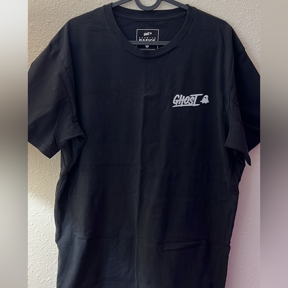 GHOST Black Short Sleeve Tshirt